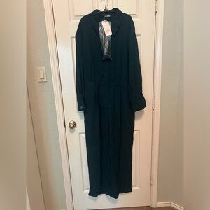 NWT Amazon Green Jumpsuit